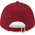 new-era-mlb-new-york-yankees-9forty-league-essential-verstellbare-rote-kappe-mit-schwarzem-logo