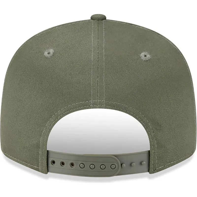 shapka-ploska-zelena-snapbek-9fifty-league-essential-na-new-york-yankees-mlb-ot-new-era