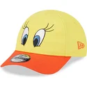 shapka-izvita-zhlt-reguliruem-za-deca-9forty-na-piolin-looney-tunes-ot-new-era