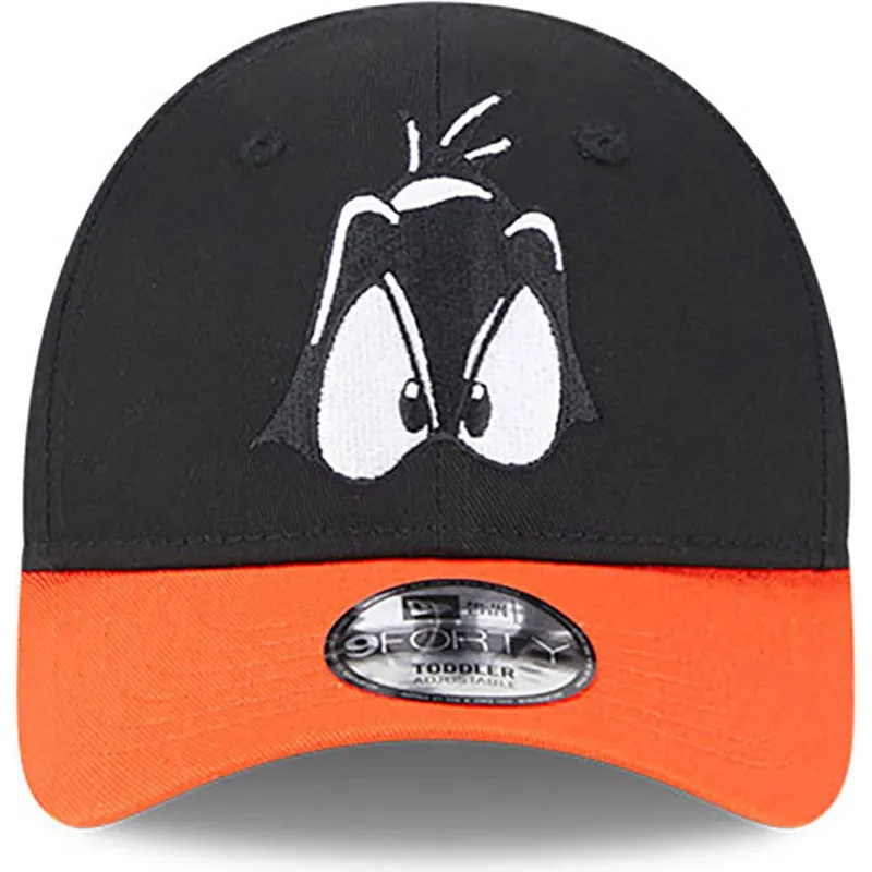 shapka-izvita-cherna-reguliruem-za-deca-9forty-na-pato-lucas-looney-tunes-ot-new-era