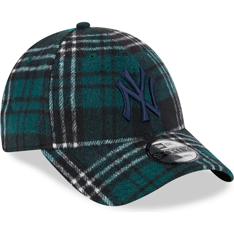 shapka-izvita-zelena-reguliruem-9forty-check-na-new-york-yankees-mlb-ot-new-era shapka-izvita-zelena-reguliruem-9forty-check-na-new-york-yankees-mlb-ot-new-era