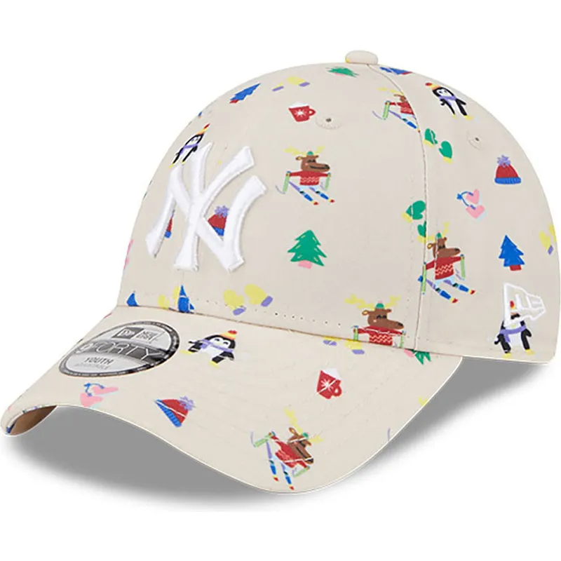 shapka-izvita-bezhov-reguliruem-za-deca-9forty-festive-na-new-york-yankees-mlb-ot-new-era shapka-izvita-bezhov-reguliruem-za-deca-9forty-festive-na-new-york-yankees-mlb-ot-new-era