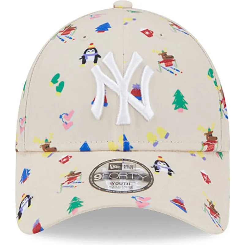 shapka-izvita-bezhov-reguliruem-za-deca-9forty-festive-na-new-york-yankees-mlb-ot-new-era shapka-izvita-bezhov-reguliruem-za-deca-9forty-festive-na-new-york-yankees-mlb-ot-new-era