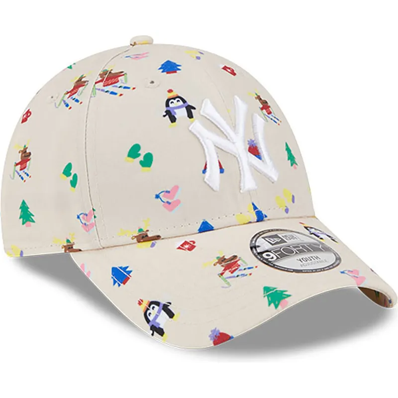 shapka-izvita-bezhov-reguliruem-za-deca-9forty-festive-na-new-york-yankees-mlb-ot-new-era shapka-izvita-bezhov-reguliruem-za-deca-9forty-festive-na-new-york-yankees-mlb-ot-new-era