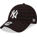 shapka-izvita-kafyav-reguliruem-9forty-flannel-na-new-york-yankees-mlb-ot-new-era