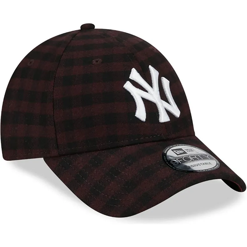 shapka-izvita-kafyav-reguliruem-9forty-flannel-na-new-york-yankees-mlb-ot-new-era