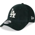 shapka-izvita-zelena-reguliruem-9forty-wide-cord-na-los-angeles-dodgers-mlb-ot-new-era