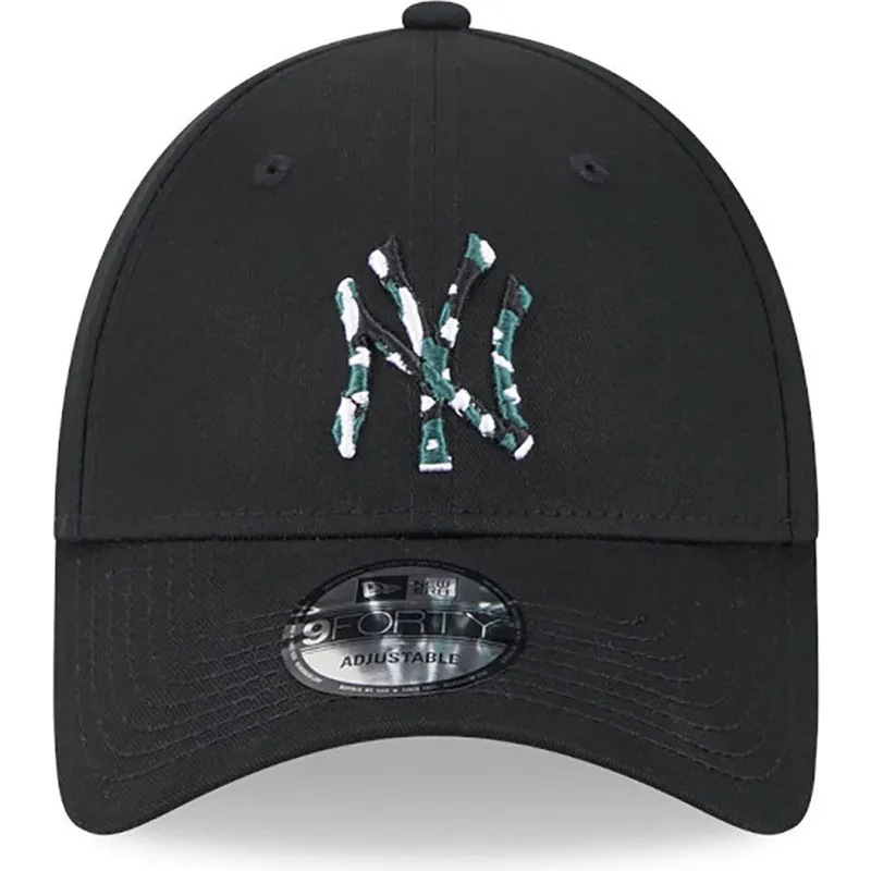 shapka-izvita-cherna-reguliruem-9forty-seasonal-infill-na-new-york-yankees-mlb-ot-new-era