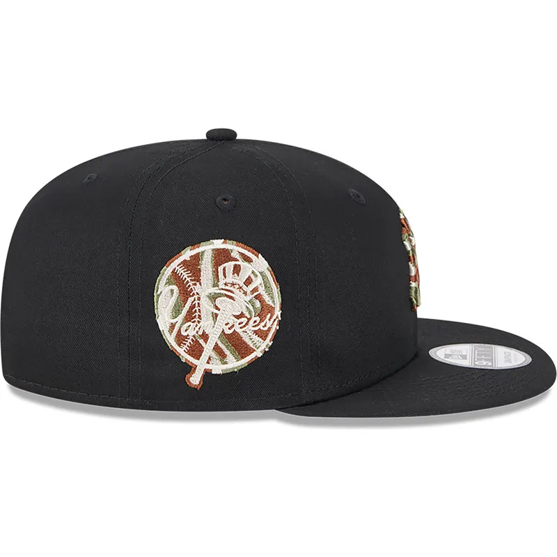 shapka-ploska-cherna-snapbek-9fifty-seasonal-infill-na-new-york-yankees-mlb-ot-new-era