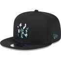 shapka-ploska-cherna-snapbek-9fifty-seasonal-infill-na-new-york-yankees-mlb-ot-new-era