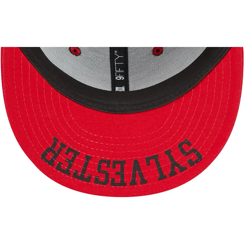 shapka-ploska-cherna-snapbek-9fifty-na-silvestre-looney-tunes-ot-new-era
