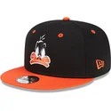 shapka-ploska-cherna-snapbek-9fifty-na-pato-lucas-looney-tunes-ot-new-era