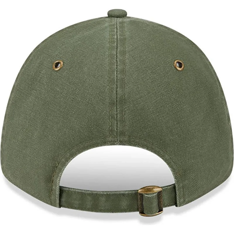 shapka-izvita-zelena-reguliruem-9forty-washed-canvas-na-new-york-yankees-mlb-ot-new-era