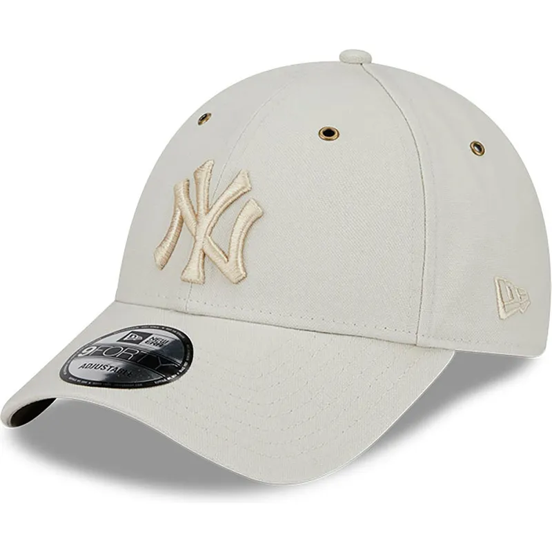shapka-izvita-bezhov-reguliruem-9forty-washed-canvas-na-new-york-yankees-mlb-ot-new-era