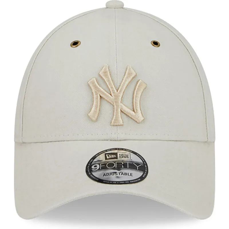 shapka-izvita-bezhov-reguliruem-9forty-washed-canvas-na-new-york-yankees-mlb-ot-new-era