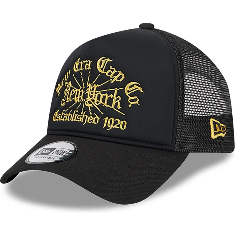 gorra-trucker-negra-a-frame-est-1920-de-new-era