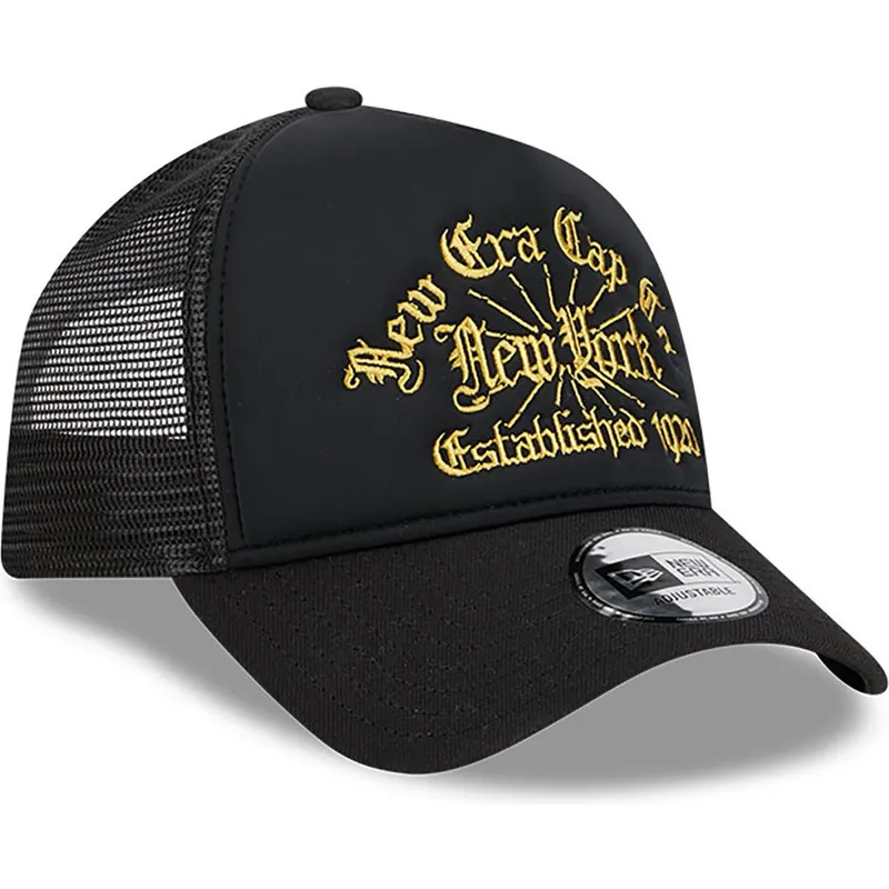 gorra-trucker-negra-a-frame-est-1920-de-new-era