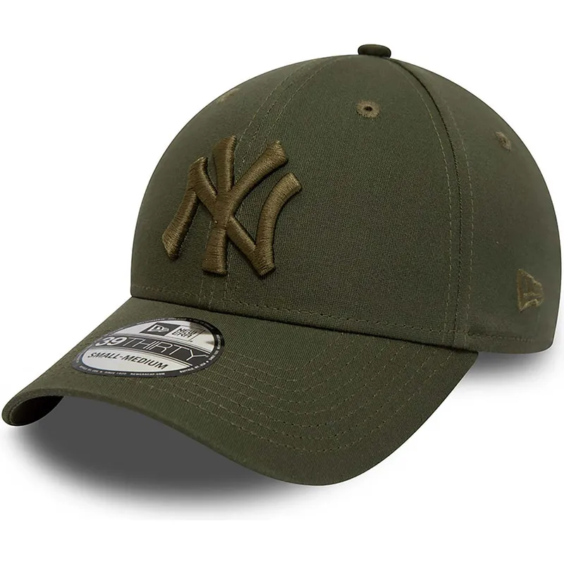 shapka-izvita-zelena-prilepnala-39thirty-league-essential-na-new-york-yankees-mlb-ot-new-era