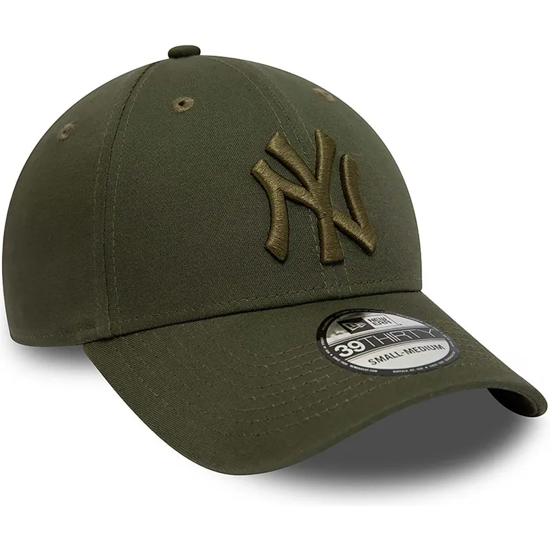 shapka-izvita-zelena-prilepnala-39thirty-league-essential-na-new-york-yankees-mlb-ot-new-era
