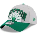 graue-und-grune-verstellbare-curved-cap-9twenty-tip-off-2023-der-boston-celtics-nba-von-new-era