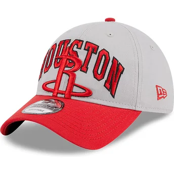 Шапка извита сив регулируем 9TWENTY Tip Off 2023 на Houston Rockets NBA от New Era