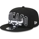 shapka-ploska-cherna-snapbek-9fifty-tip-off-2023-na-chicago-bulls-nba-ot-new-era