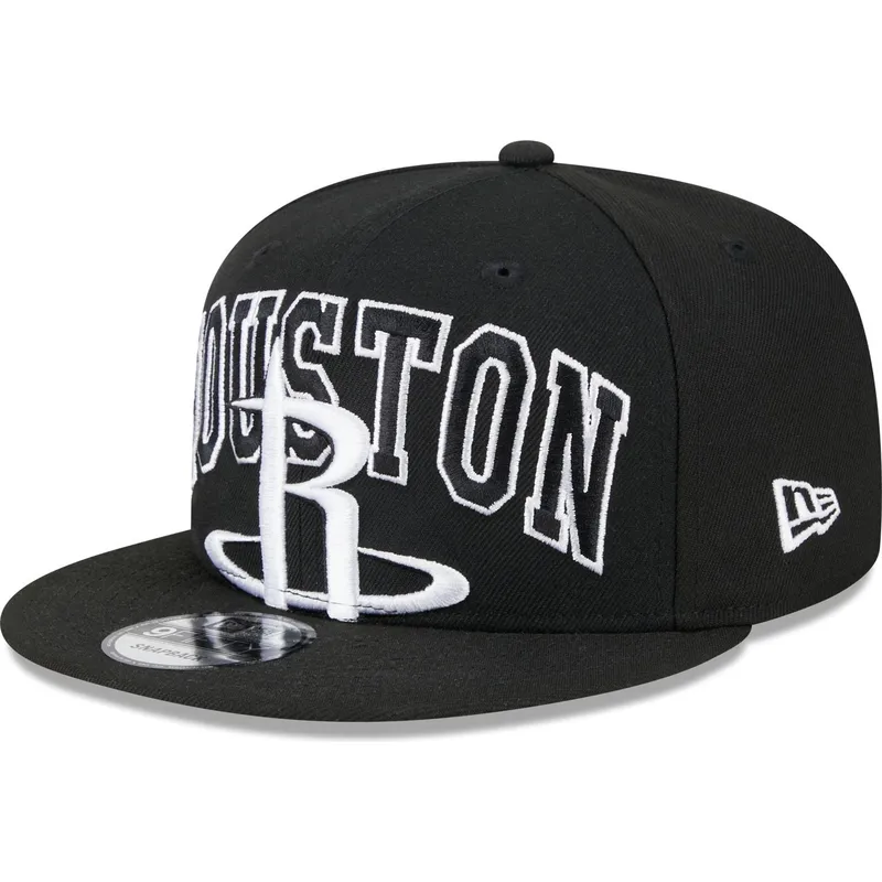shapka-ploska-cherna-snapbek-9fifty-tip-off-2023-na-houston-rockets-nba-ot-new-era