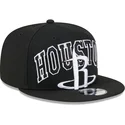 sort-fladskaerms-snapback-9fifty-tip-off-2023-houston-rockets-nba-kasket-fra-new-era