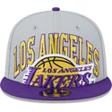 shapka-ploska-siv-snapbek-9fifty-tip-off-2023-na-los-angeles-lakers-nba-ot-new-era