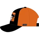 snapback-kappe-schwarz-und-orange-son-goku-kind-db3-gok4-dragon-ball-von-capslab