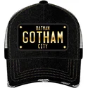 sort-truckerkasket-med-gotham-city-batman-dc6-batp1-dc-comics-plade-fra-capslab