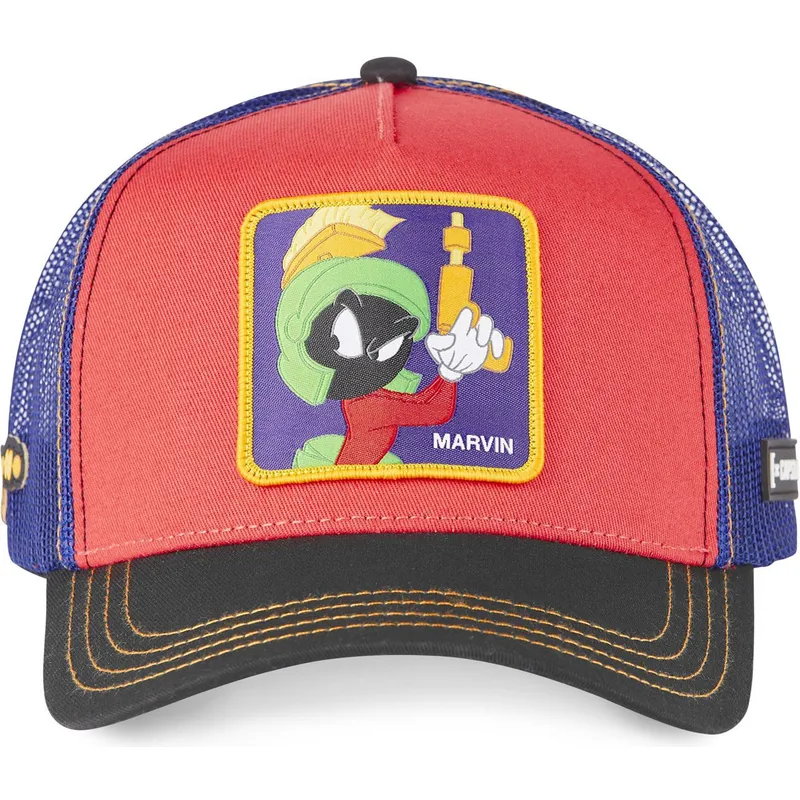 shapka-izvita-traker-chervena-snapbek-loo7-ma2-marvin-marsianect-looney-tunes-ot-capslab