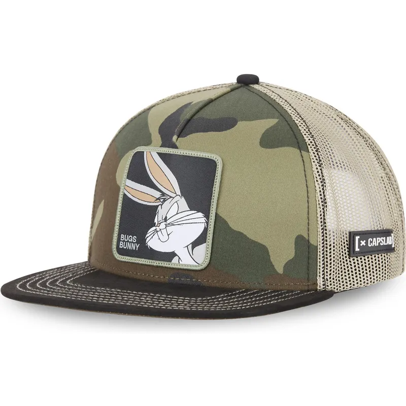 capslab-looney-tunes-loo8-bun-bugs-bunny-camouflage-trucker-flat-cap