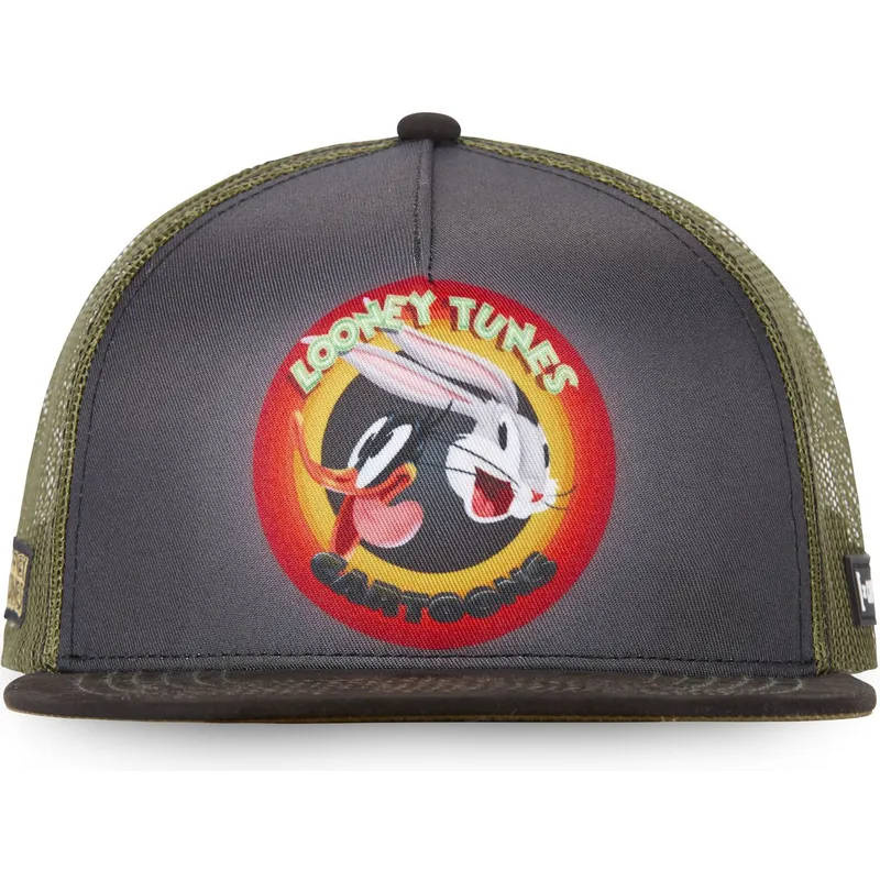 shapka-ploska-traker-siv-snapbek-loo8-rin-bgs-bni-i-paticata-lyuk-looney-tunes-ot-capslab