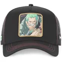 shapka-izvita-cherna-snapbek-roronoa-zoro-one-piece-ot-capslab
