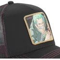 shapka-izvita-cherna-snapbek-roronoa-zoro-one-piece-ot-capslab