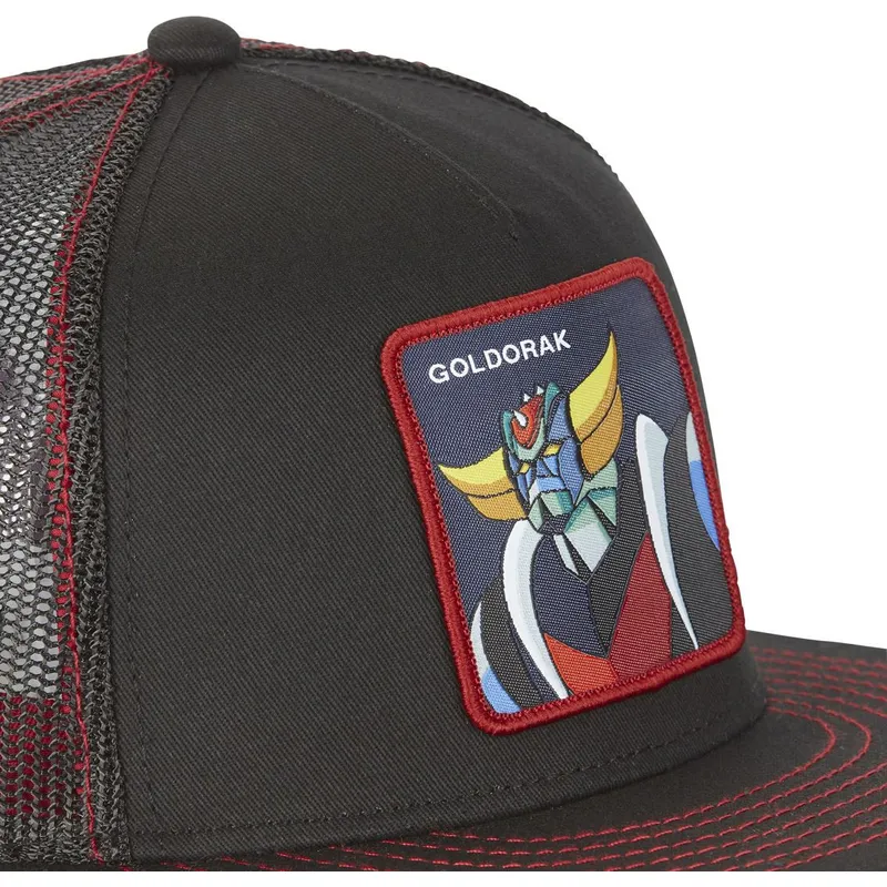 shapka-ploska-traker-cherna-snapbek-goldorak-uf1-robot-grendajzer-ot-capslab