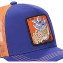 marinebla-og-orange-trucker-kasket-til-drenge-son-goku-ultra-instinct-kid-ult1-dragon-ball-fra-capslab