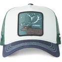 gorra-trucker-blanca-verde-y-azul-ciervo-forest-cas2-for3-fantastic-beasts-de-capslab