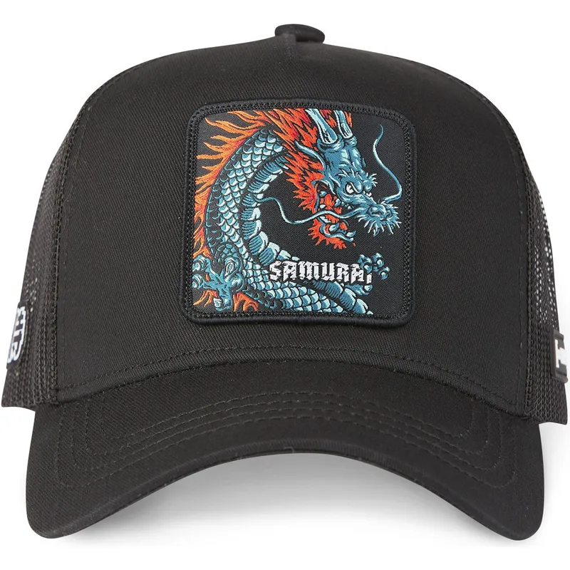 gorra-trucker-sort-drage-samurai-dra1-beasts-fra-capslab