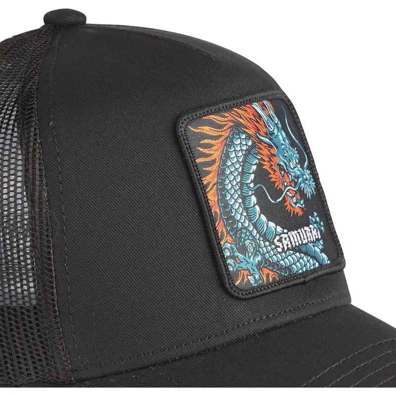 gorra-trucker-sort-drage-samurai-dra1-beasts-fra-capslab