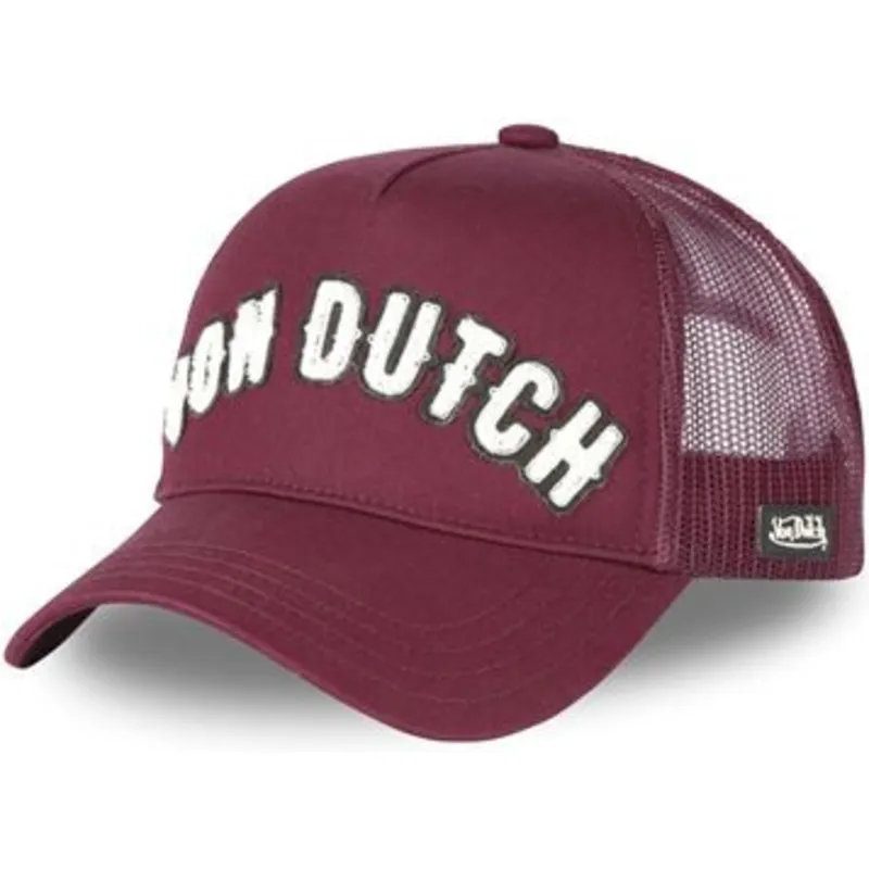 shapka-izvita-traker-chervena-snapbek-buckl-bo-ot-von-dutch