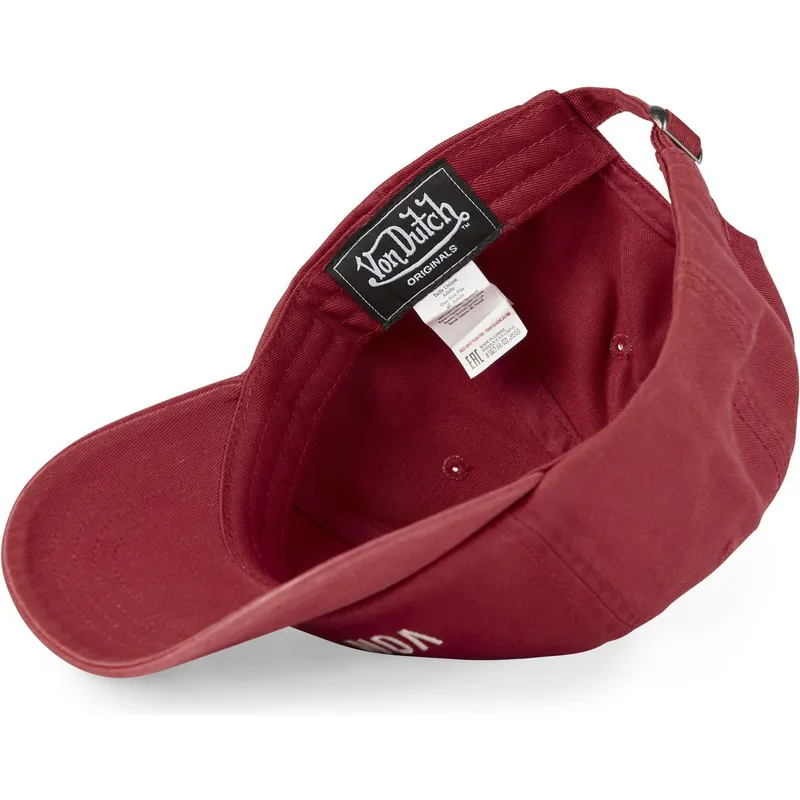shapka-izvita-chervena-reguliruem-dc-r-ot-von-dutch
