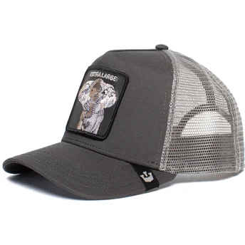 goorin-bros-heavy-extra-large-truckin-the-farm-elefantengraue-trucker-kappe
