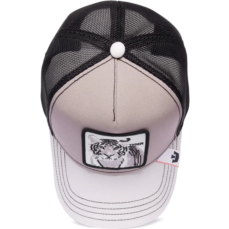 shapka-izvita-traker-siv-snapbek-tiger-mv-stripes-the-farm-mvp-the-farm-ot-goorin-bros