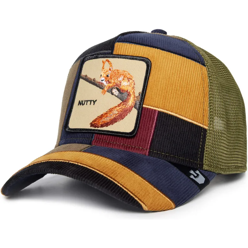 shapka-izvita-traker-mnogocveten-snapbek-nutty-shells-n-all-the-farm-patchwork-the-farm-ot-goorin-bros