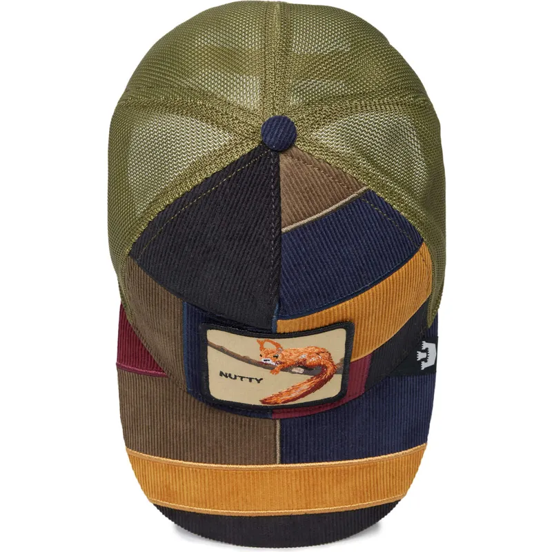 shapka-izvita-traker-mnogocveten-snapbek-nutty-shells-n-all-the-farm-patchwork-the-farm-ot-goorin-bros