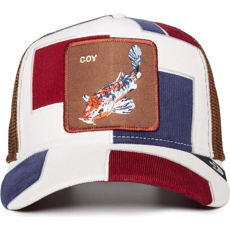 shapka-izvita-traker-mnogocveten-snapbek-coy-carpy-diem-the-farm-patchwork-the-farm-ot-goorin-bros