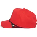 shapka-izvita-chervena-snapback-na-gorra-curva-roja-snapback-pantera-panther-100-the-farm-all-over-canvas-the-farm-ot-goorin-bro