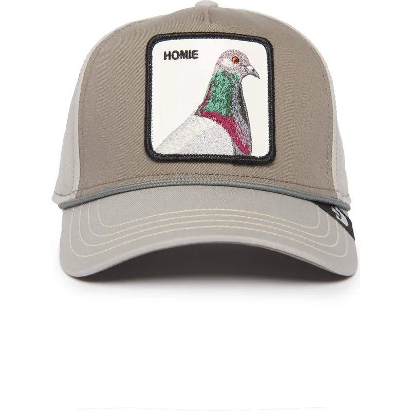 shapka-izvita-siv-snapbek-paloma-homie-pigeon-100-the-farm-all-over-canvas-the-farm-ot-goorin-bros